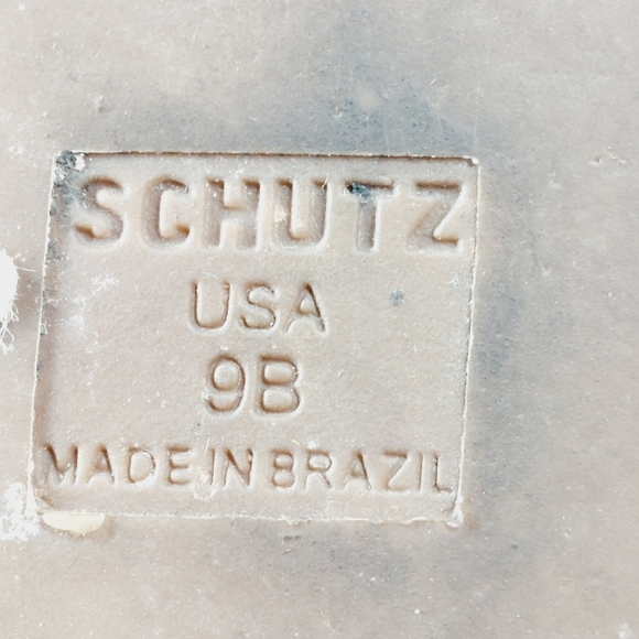 Schutz Alicina Slide in Bright Tangerine Orange Silver Crystal Sandal E205 - Picture 10 of 14